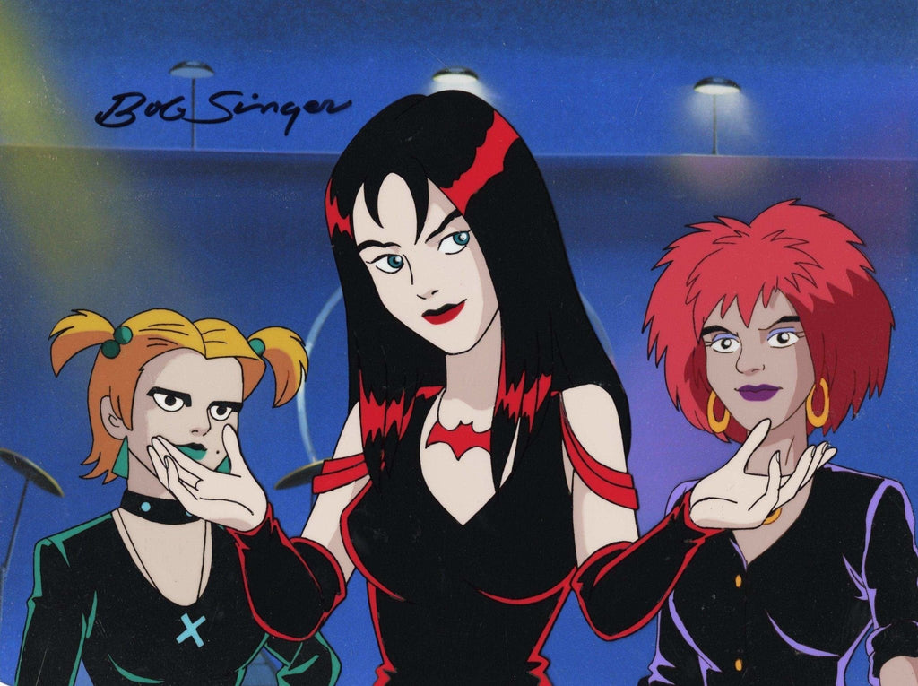 Scooby-Doo and the Witch's Ghost Original Production Cel with Matching Drawing: The Hex Girls - Choice Fine Art