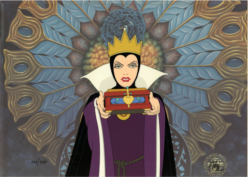 Evil Queen Limited Edition Cel: Snow White and the Seven Dwarfs