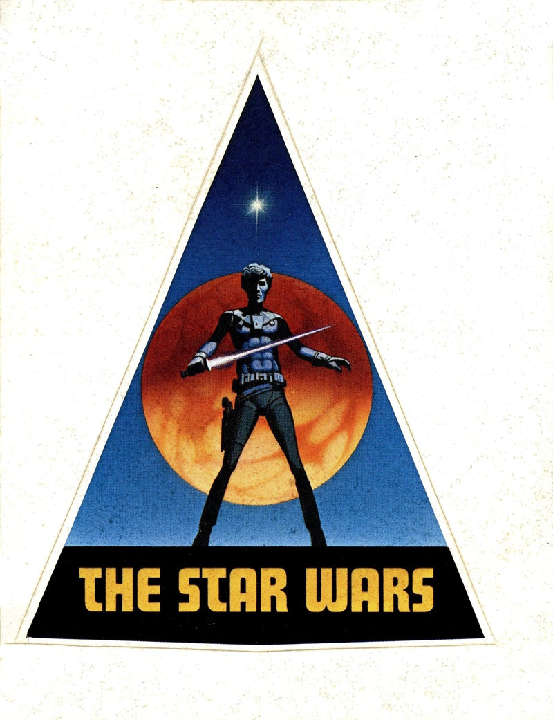 The Star Wars Pre-Production Sticker from Anthony Daniels' Collection (Large Size)