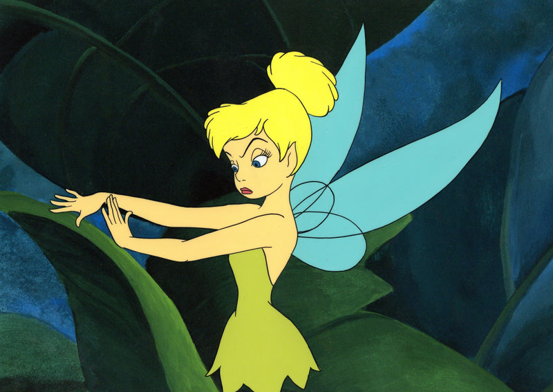 Original Hand-Painted Inker's Test Cel: Tinker Bell (Framed)