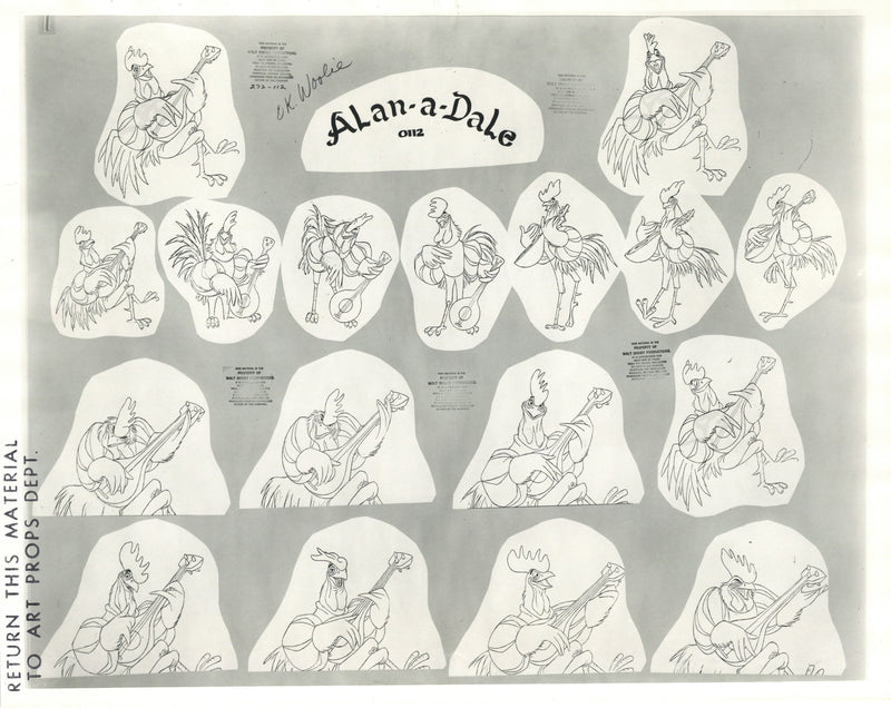 Robin Hood Original Stat Model Sheet: Alan-A-Dale