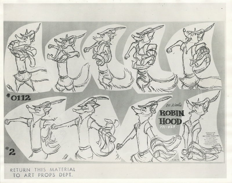 Robin Hood Original Stat Model Sheet: Robin Hood