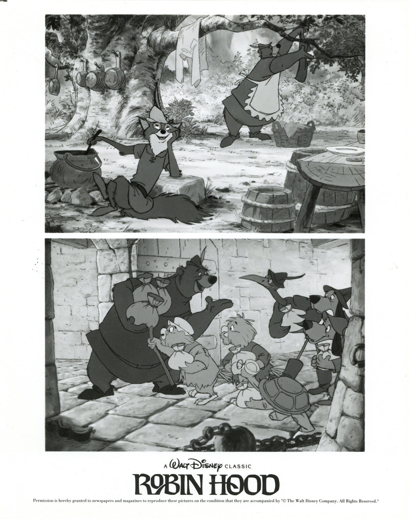 Disney Publicity Photo (1970s): Robin Hood