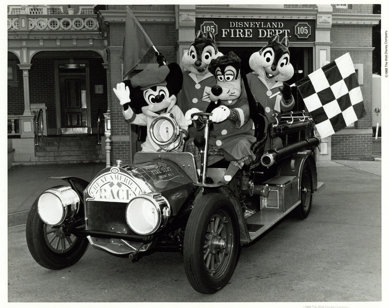 Disney Publicity Photo (1988): Great American Race