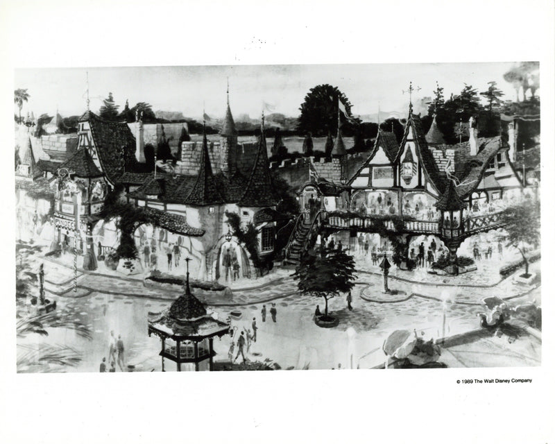 Disney Publicity Photo (1989): Fantasyland Concept