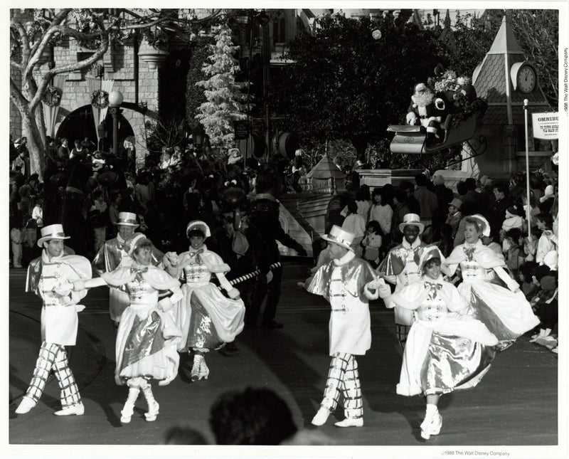 Disney Publicity Photo (1988): The Very Merry Christmas Parade
