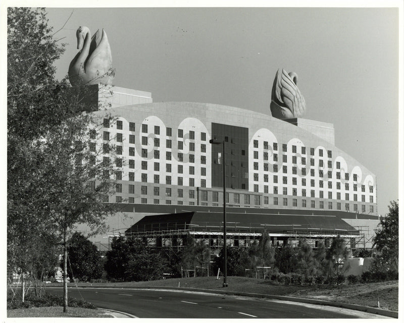 Disney Publicity Photo (1989): Disney World Swan Hotel