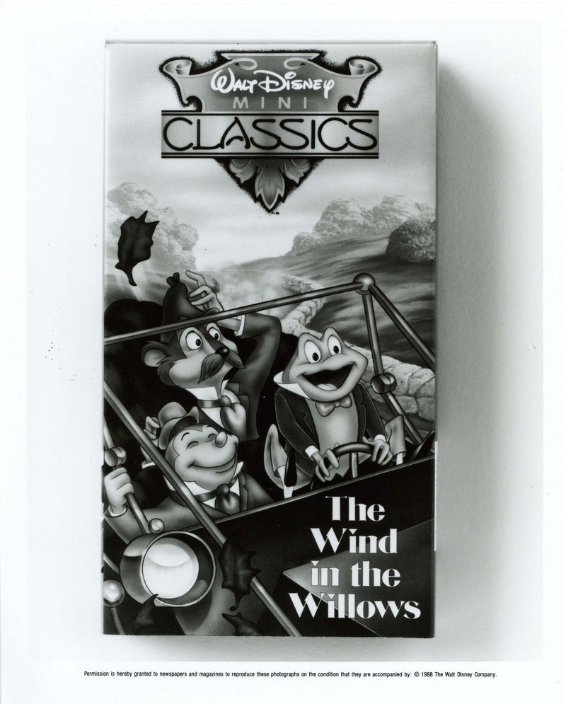 Disney Publicity Photo (1988): The Wind in the Willows