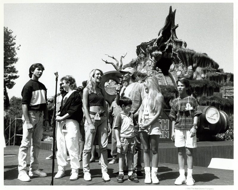 Disney Publicity Photo (1988): Splash Mountain Performance