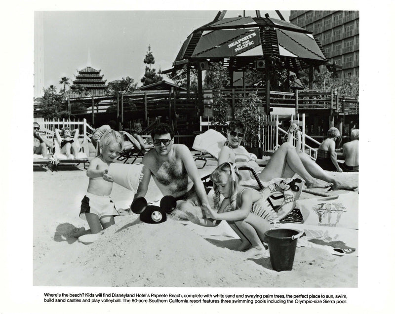 Disney Publicity Photo (1988): Papeete Beach