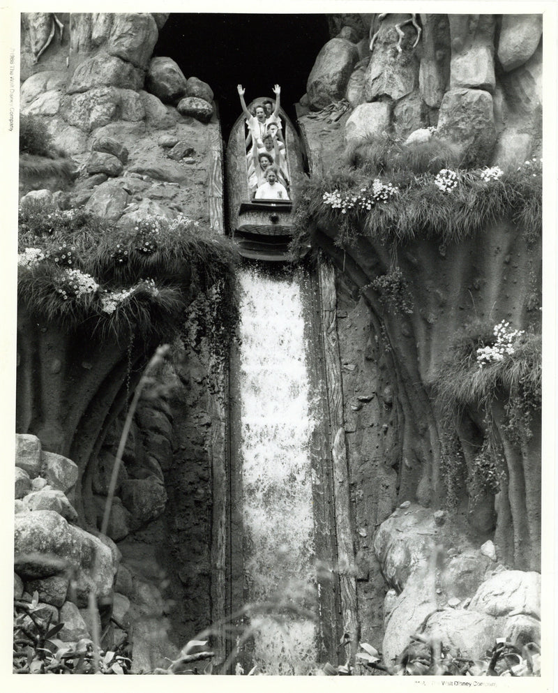 Disney Publicity Photo (1988): Splash Mountain
