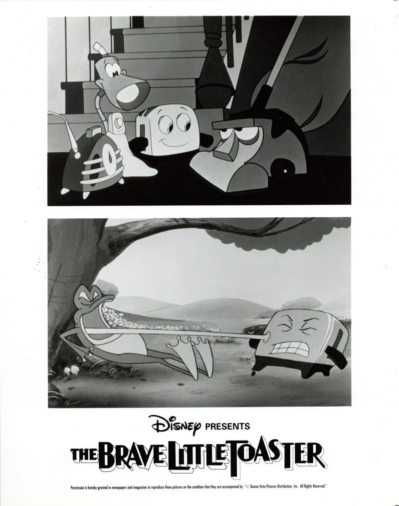 Disney Publicity Photo (1987): Brave Little Toaster