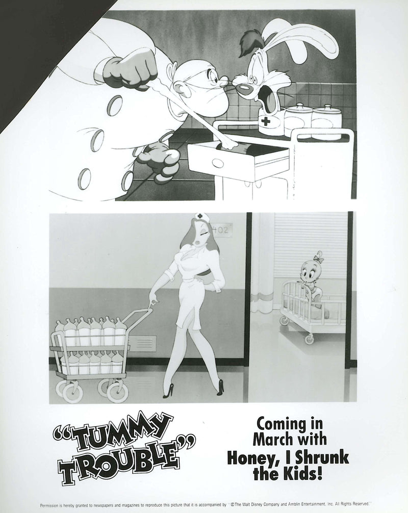 Disney Publicity Photo (1989): Tummy Trouble