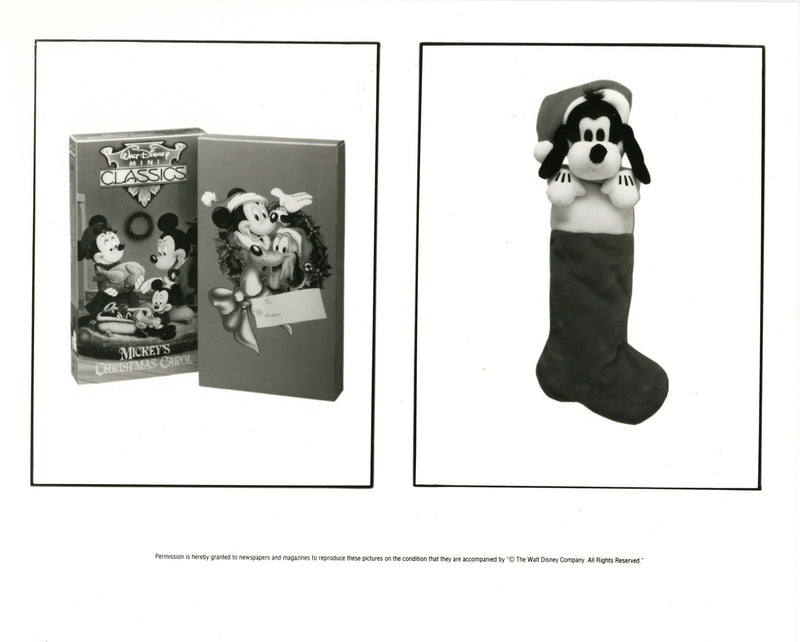 Disney Publicity Photo (1989): Mickey's Christmas Carol VHS