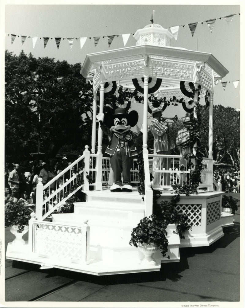 Disney Publicity Photo (1988): Mickey at State Fair Parade