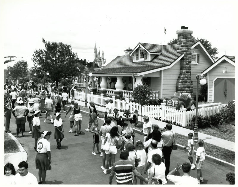 Disney Publicity Photo (1988): Mouse House at Mickeyland