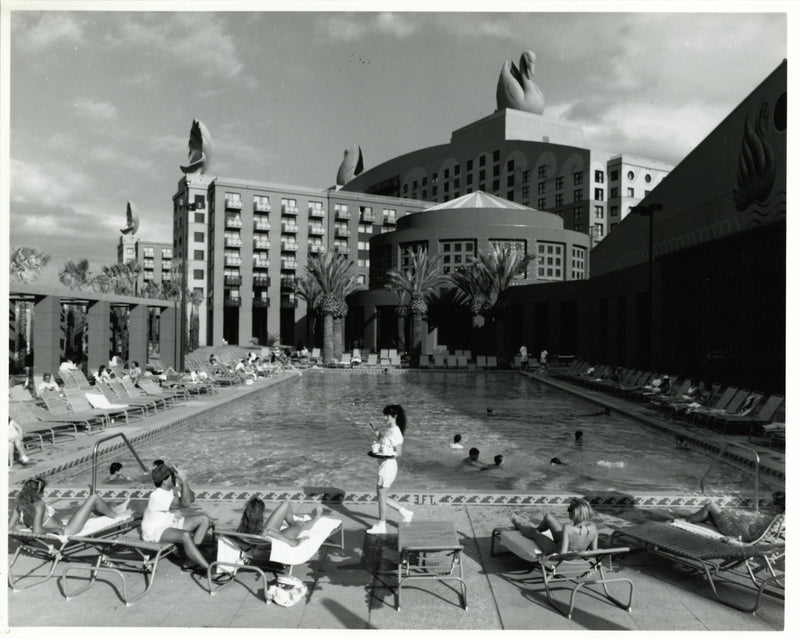 Disney Publicity Photo (1990): Walt Disney World Swan Resort