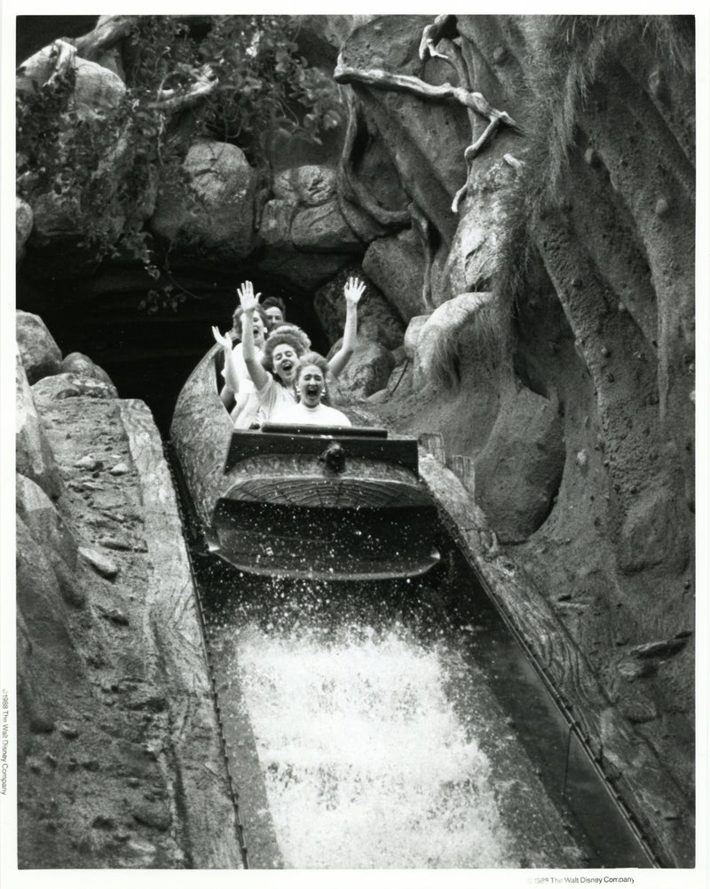Disney Publicity Photo (1988): Splash Mountain