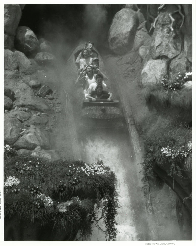 Disney Publicity Photo (1988): Splash Mountain