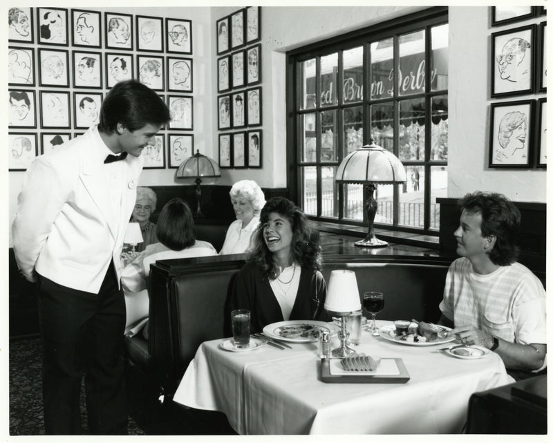 Disney Publicity Photo (1989): Brown Derby at Disney-MGM Studios