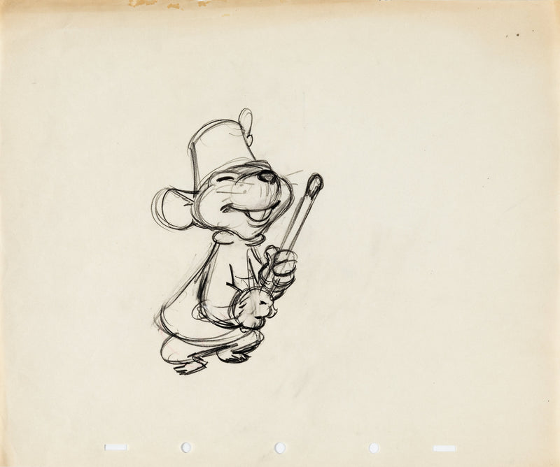 Dumbo Original Production Drawing: Timothy Q. Mouse