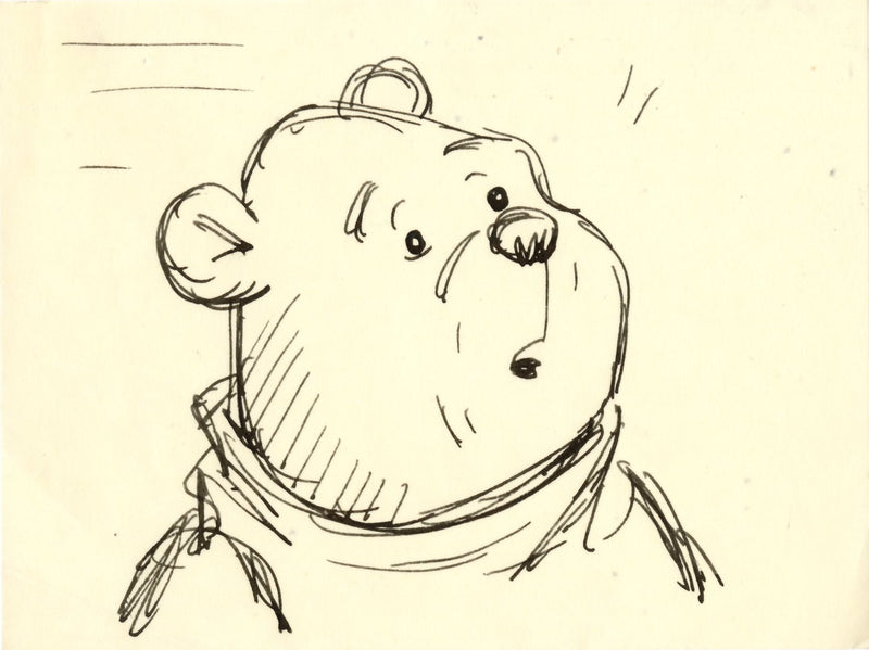Winnie the Pooh and Tigger Too, Original Storyboard: Pooh