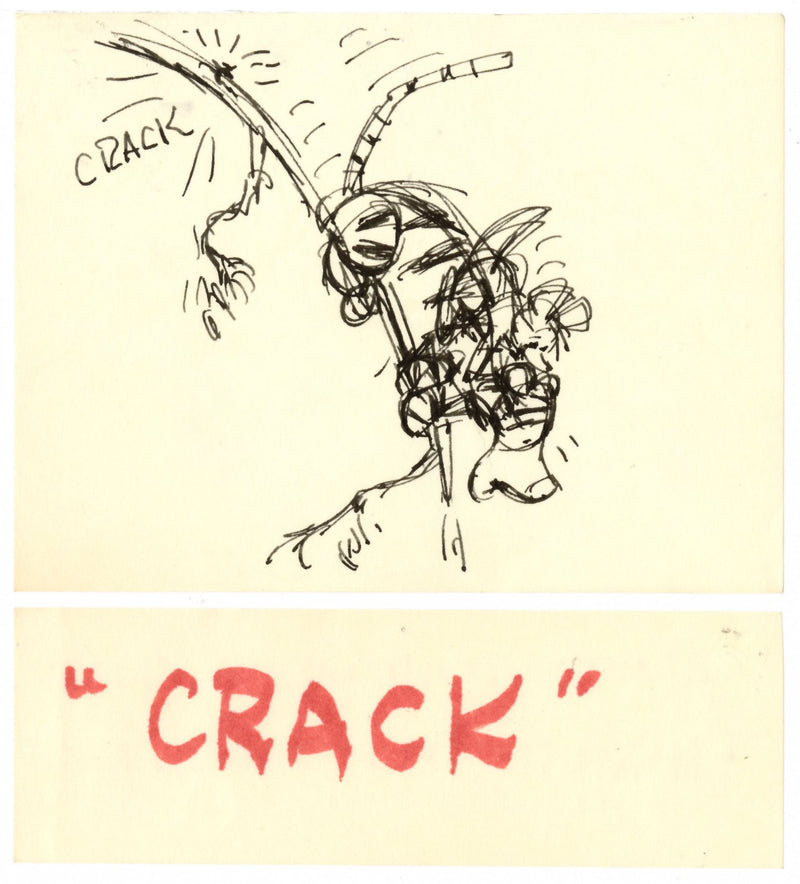 Winnie the Pooh and Tigger Too Original Storyboard with Dialogue Tag: Tigger, Roo