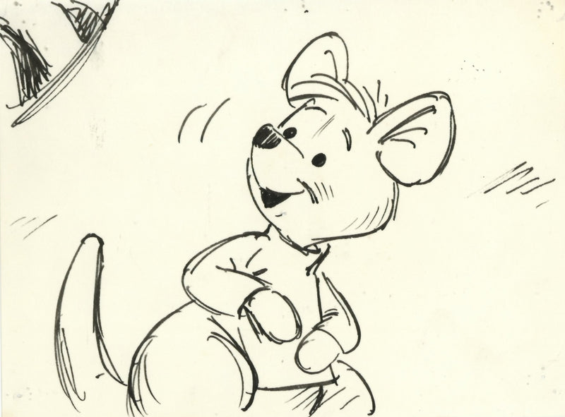Winnie the Pooh and Tigger Too Original Storyboard: Roo