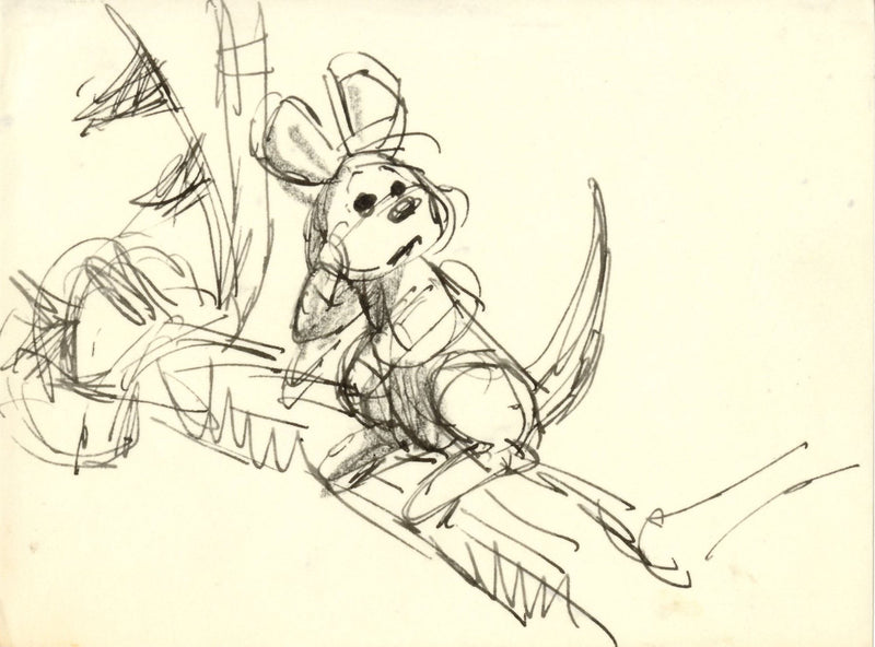 Winnie the Pooh and Tigger Too Original Storyboard: Roo
