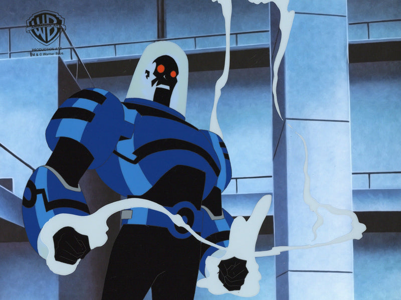 Batman Beyond Original Production Cel with Matching Drawing: Mr. Freeze