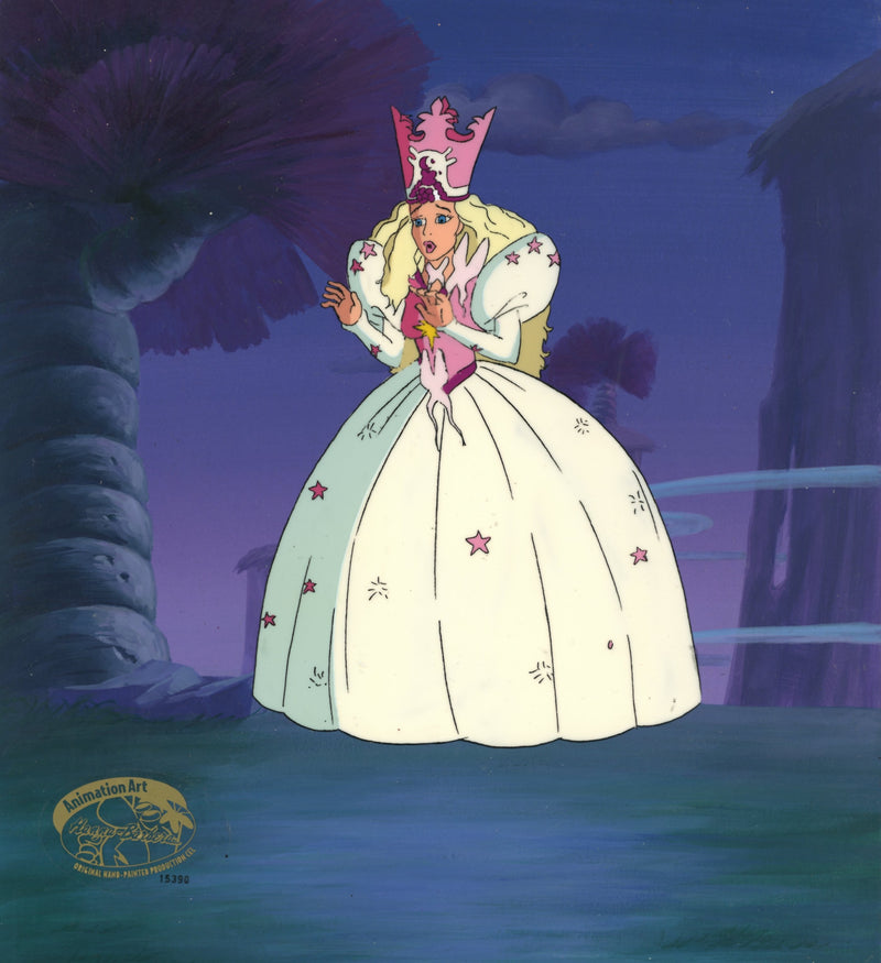 The Wizard of Oz Original Production Cel on Original Background: Glinda