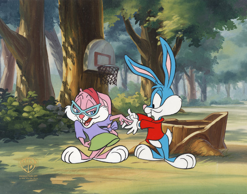 Tiny Toons Adventures Original Production Cel: Buster and Babs