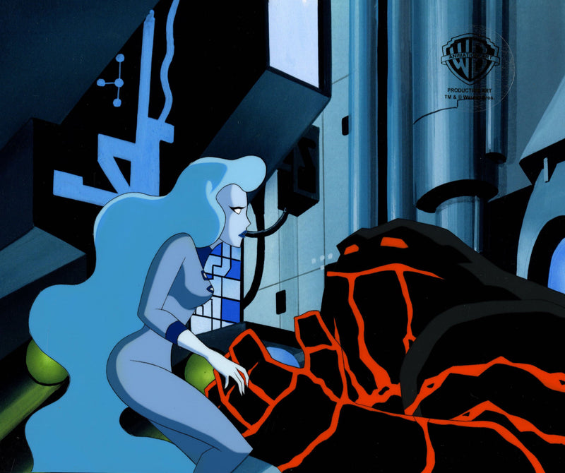 Batman Beyond Original Production Cel with Matching Drawings: Freon and Magma