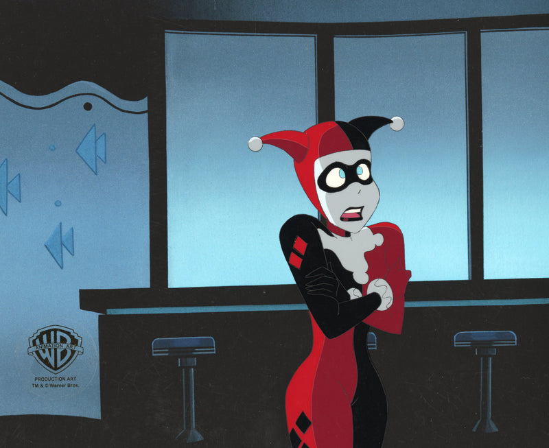 The New Batman Adventures Original Production Cel: Harley Quinn