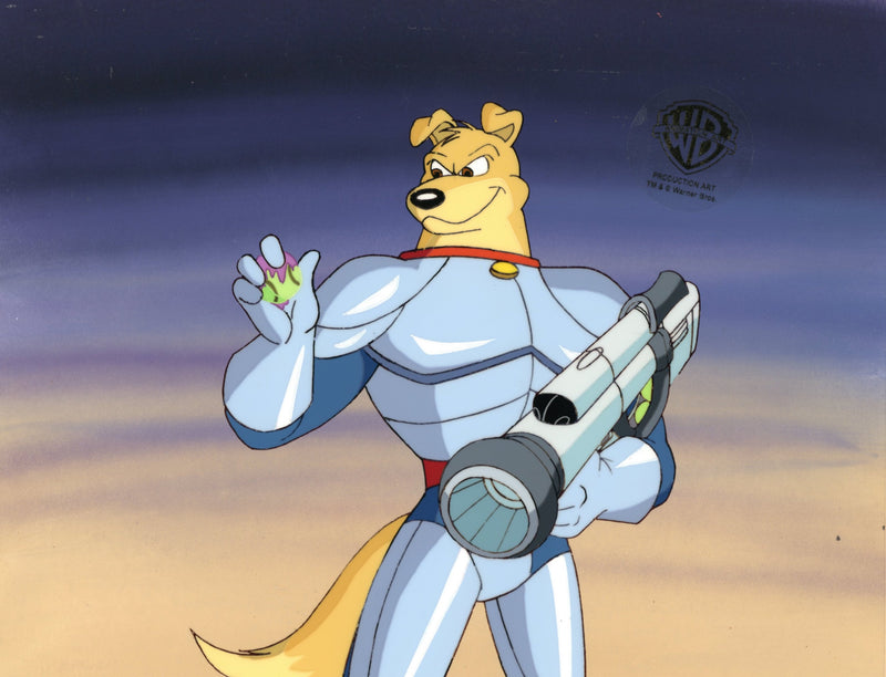 Road Rovers Original Production Cel on Original Background: Hunter