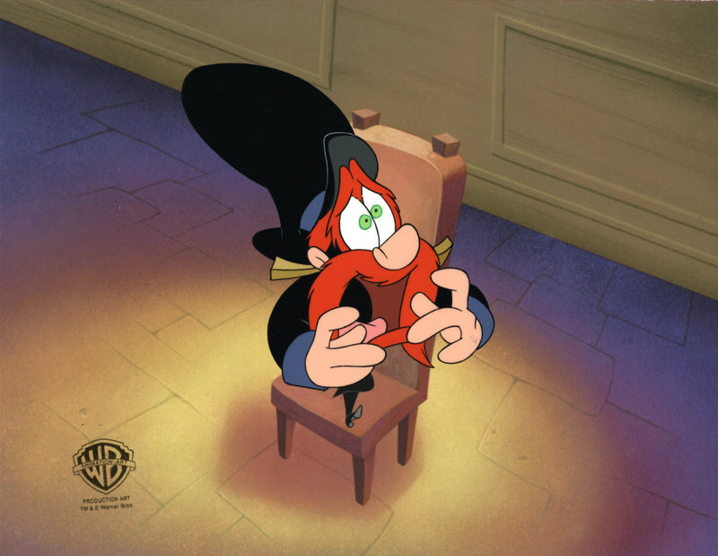 Carrotblanca Original Production Cel: Yosemite Sam