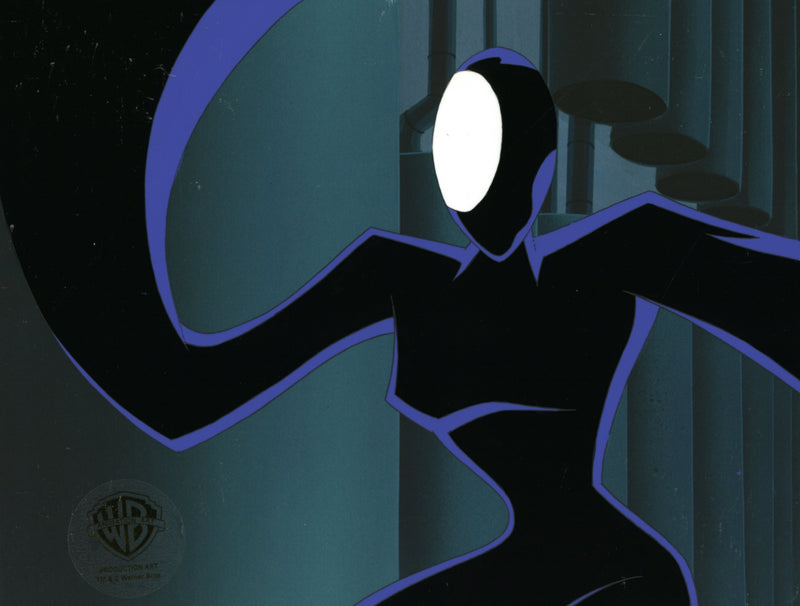 Batman Beyond Original Production Cel with Matching Drawing: Inque