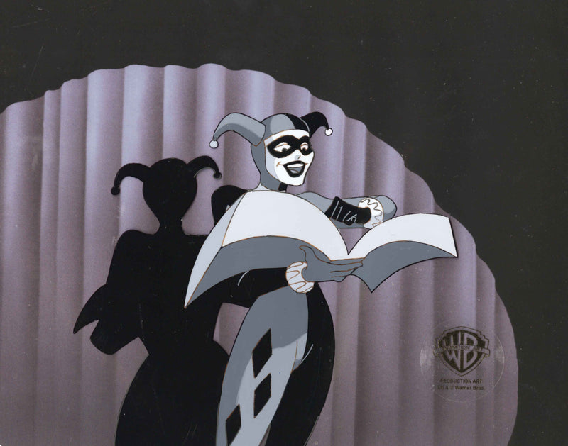 Batman The Animated Series Original Production Cel: Harley Quinn