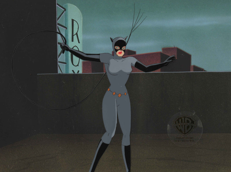 Batman The Animated Series Original Production Cel: Catwoman