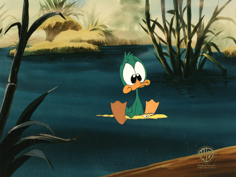 Tiny Toons Original Production Cel: Plucky Duck