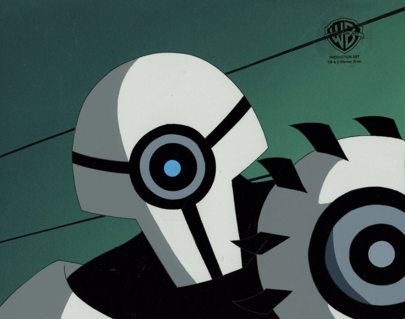 Batman Beyond Original Production Cel with Matching Drawing: Shriek