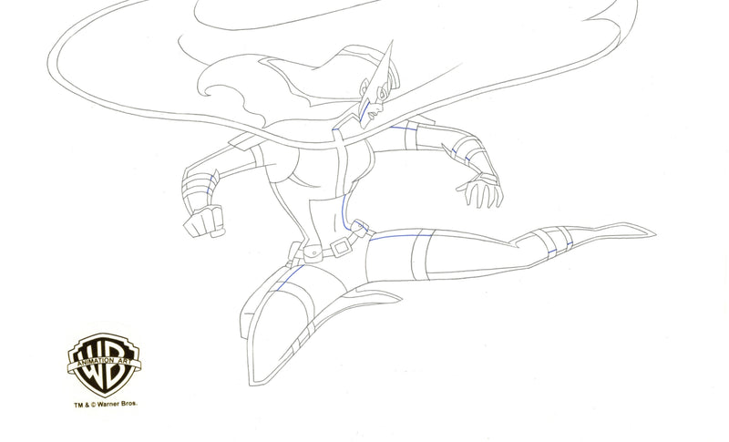 Justice League Unlimited Original Production Drawing: Huntress