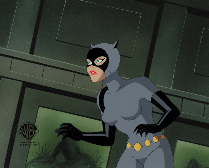 Batman The Animated Series Original Production Cel: Catwoman