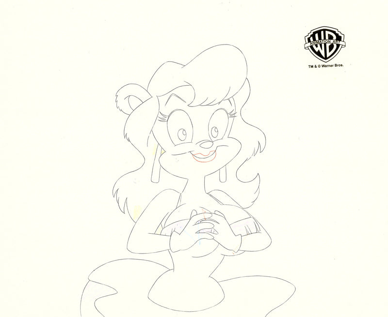 Tiny Toons Original Production Drawing: Julie Bruin