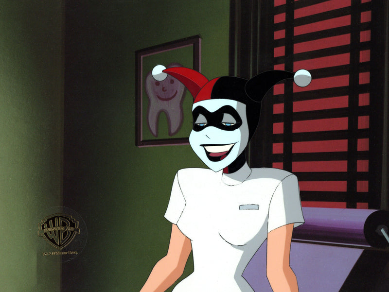The New Batman Adventures Original Production Cel: Harley Quinn
