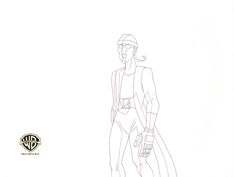 Static Shock Original Production Drawing: Kangor