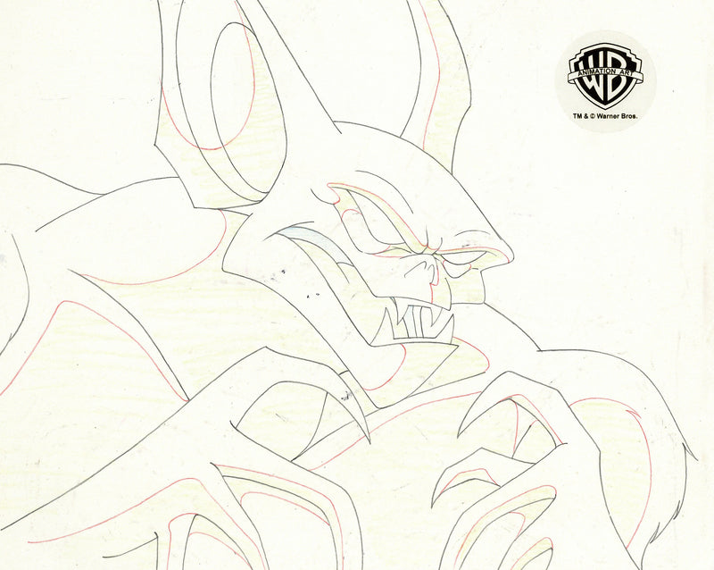 Batman The Animated Series Original Production Drawing: Man-Bat