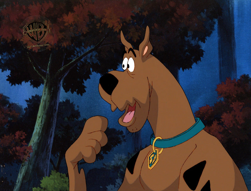 Scooby-Doo and the Witch's Ghost Original Production Cel With Matching Drawing: Scooby