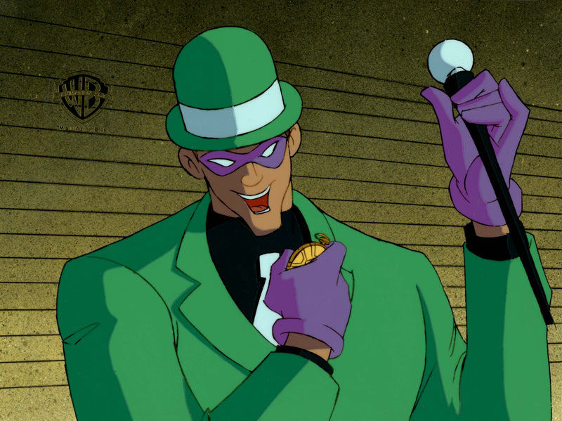 Batman The Animated Series Original Production Cel: Riddler