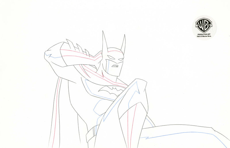 Justice League Unlimited Original Production Drawing: Batman